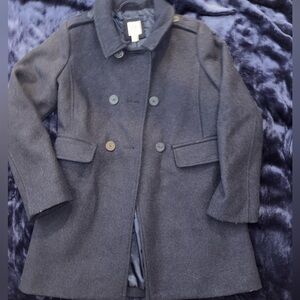 GAP NAVY BLUE KIDS PEACOAT